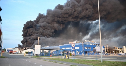 Légitámadás érte Munkácsot